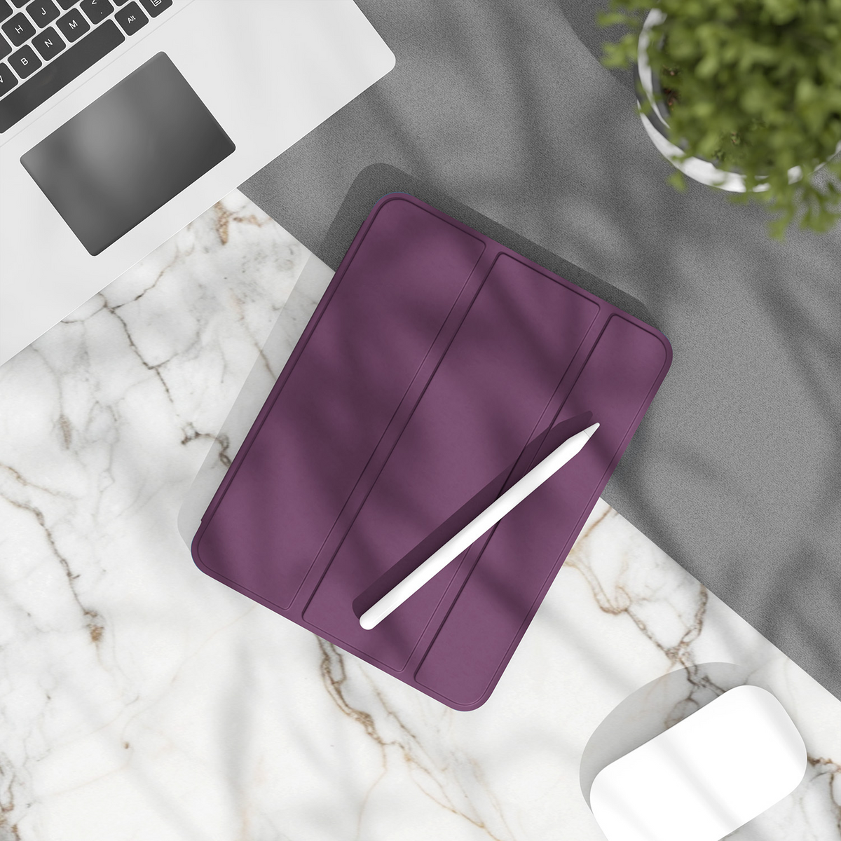 Funda para Apple iPad (2026) / (2025) / (2022), Etteri, color burdeos