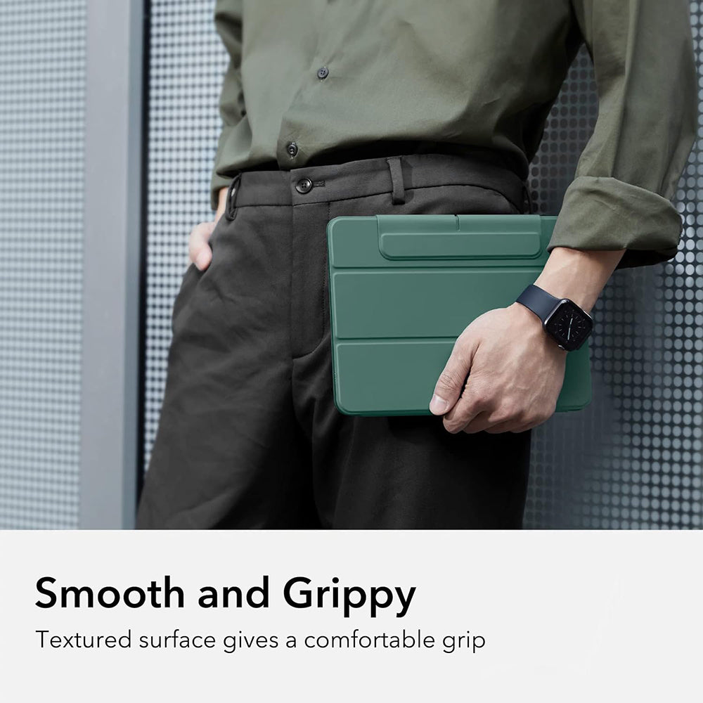 Funda para Apple iPad Air 11 (2024) / Air (2022) / Air (2020) / Pro 11 (2018), ESR, Rebound, Verde Satinado