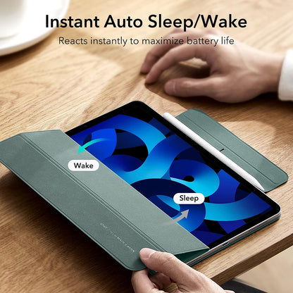 Funda para Apple iPad Air 11 (2024) / Air (2022) / Air (2020) / Pro 11 (2018), ESR, Rebound, Verde Satinado