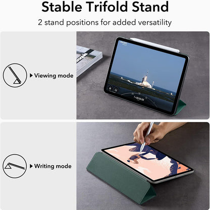 Funda para Apple iPad Air 11 (2024) / Air (2022) / Air (2020) / Pro 11 (2018), ESR, Rebound, Verde Satinado