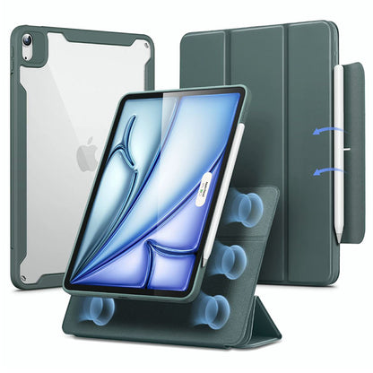 Funda para Apple iPad Air 11 (2025) / Air 11 (2024) / Air (2022) / Air (2020), ESR, Rebound Hybrid, Verde Satinado