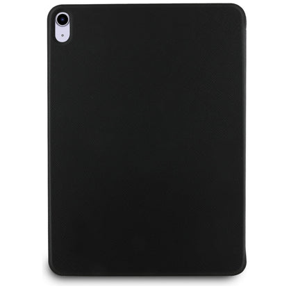 Funda para Apple iPad Air 11 (2025) / Air 11 (2024), Karl Lagerfeld, Saffiano Karl & Choupette, Negra.
