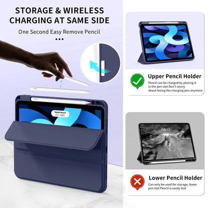 Case for Apple iPad Air 11 (2026) / iPad Air 11 (2025) / Air 11 (2024), Techsuit, Flex Trifold, Pink