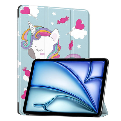 Funda para Apple iPad Air 11 (2026) / iPad Air 11 (2025) / Air 11 (2024), Techsuit, FoldPro Unicorn, Multicolor