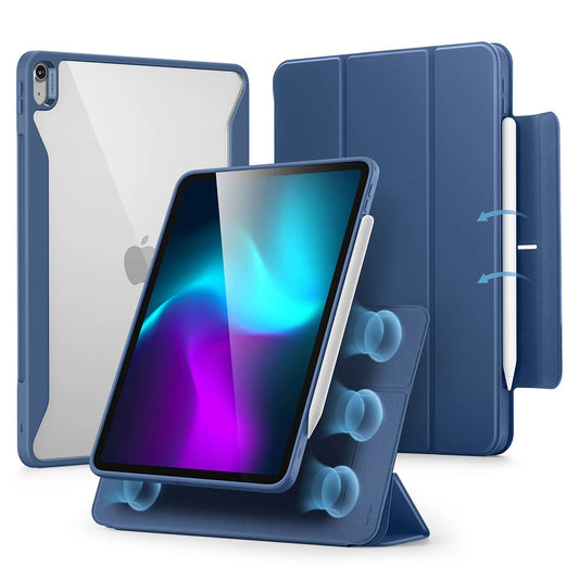 Funda para Apple iPad Air 13 (2026) / Air 13 (2025) / Air 13 (2024), ESR, Rebound Hybrid, Azul marino
