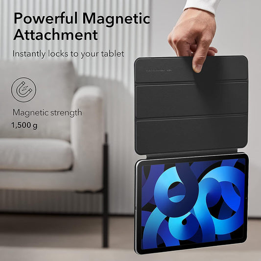 Funda para Apple iPad Air 13 (2025) / Air 13 (2024) / Pro 12.9 (2022) / Pro 12.9 (2021) / Pro 12.9 (2020), ESR, Rebound, Azul Marino