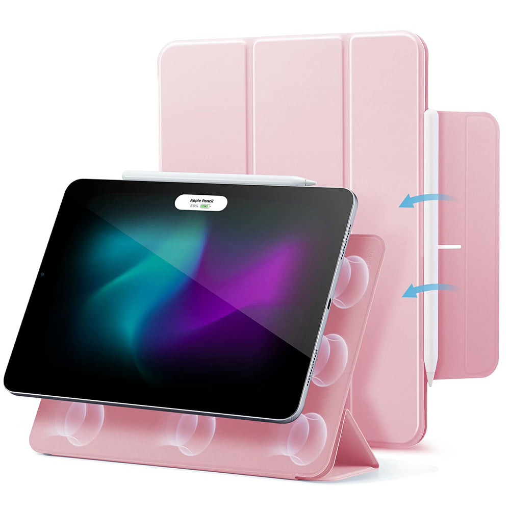 Case for Apple iPad Air 13 (2026) / Air 13 (2025) / Air 13 (2024) / Pro 12.9 (2022) / Pro 12.9 (2021), ESR, Rebound, Pink