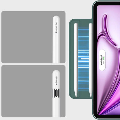 Funda para Apple iPad Air 13 (2026) / Air 13 (2025) / Air 13 (2024) / Pro 12.9 (2022) / Pro 12.9 (2021), ESR, Rebound, Verde Satinado