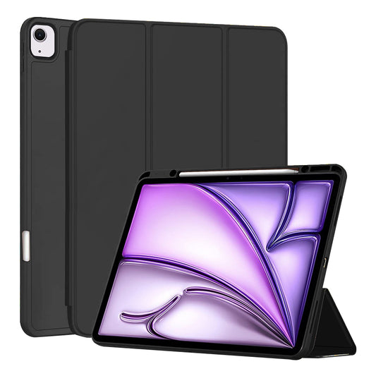 Funda para Apple iPad Air 13 (2026) / Air 13 (2025) / Air 13 (2024), Techsuit, Flex Trifold, Negra