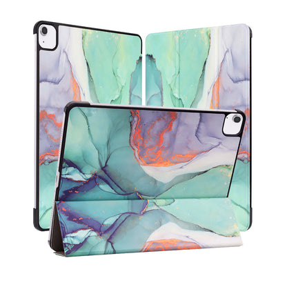 Funda para Apple iPad Air 13 (2026) / Air 13 (2025) / Air 13 (2024), Techsuit, FoldPro Green Time, Multicolor