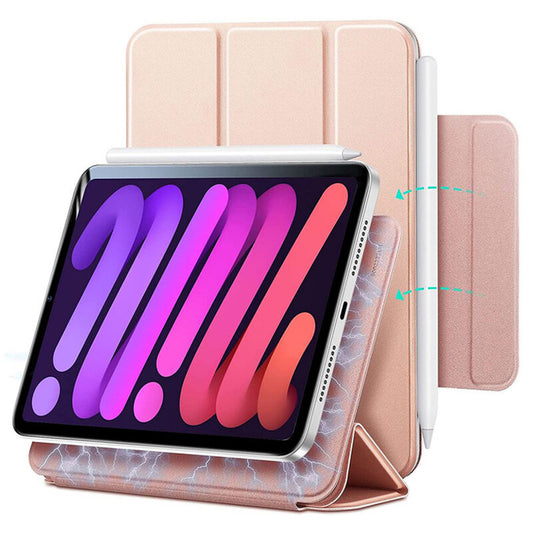 Funda para Apple iPad mini (2024) / mini (2021), ESR, Rebound, Rosa Dorado