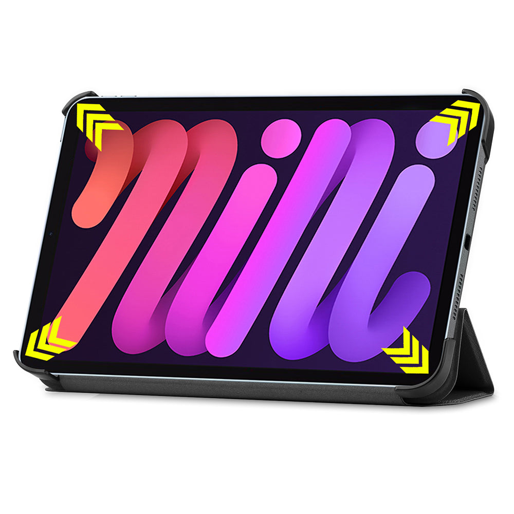 Funda para Apple iPad mini (2024) / mini (2021), Techsuit, FoldPro, Negra
