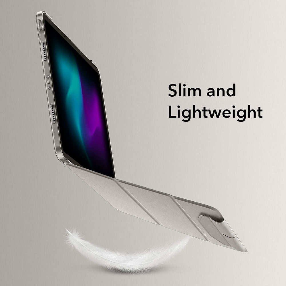Funda para Apple iPad Pro 11 (2024), ESR, Ascend Trifold, Gris