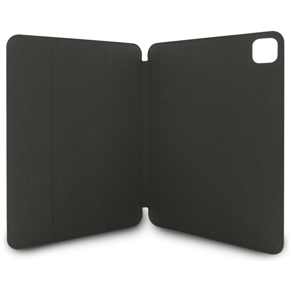 Funda para Apple iPad Pro 11 (2024), Karl Lagerfeld, Saffiano Karl & Choupette, Negra.