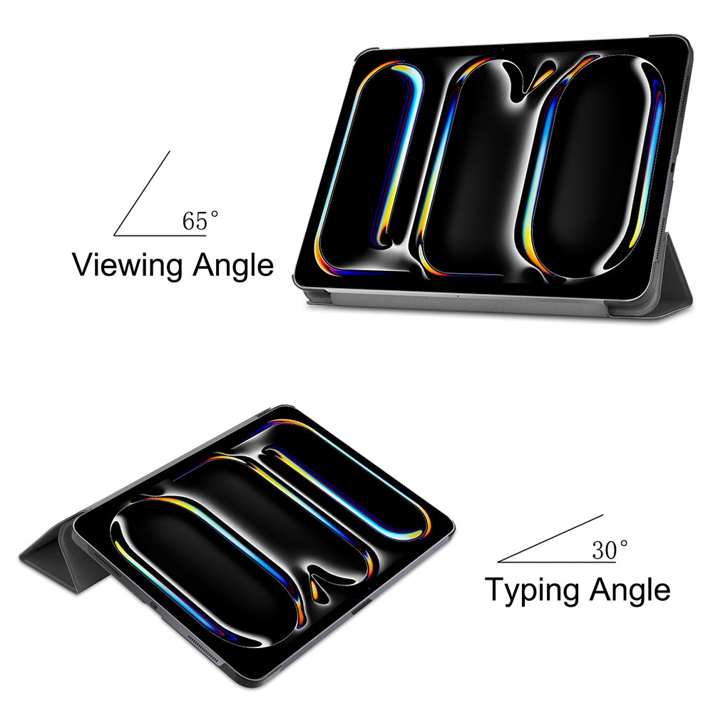 Funda para Apple iPad Pro 11 (2024), Techsuit, FoldPro, Negra