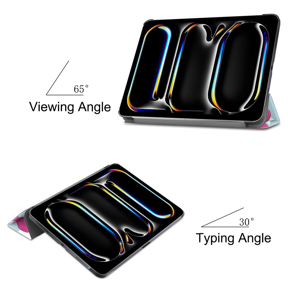 Funda para Apple iPad Pro 11 (2024), Techsuit, FoldPro Unicorn, Multicolor