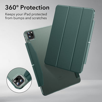 Funda para Apple iPad Pro 13 (2024), ESR, Ascend Trifold, Verde Satinado