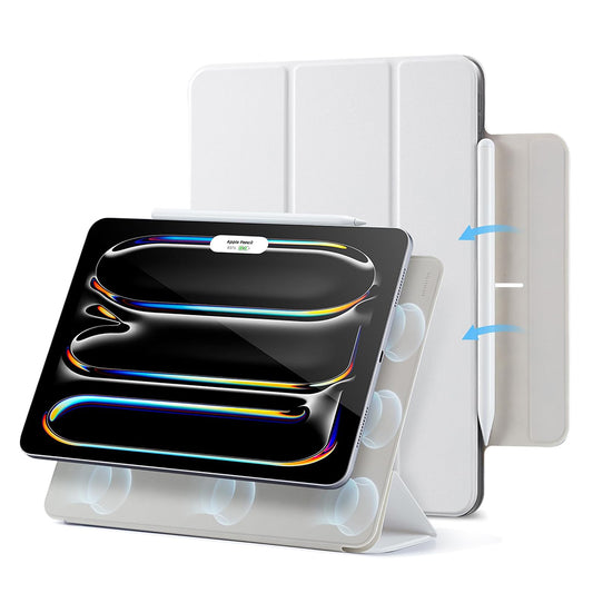 Funda para Apple iPad Pro 13 (2024), ESR, Rebound, Blanca