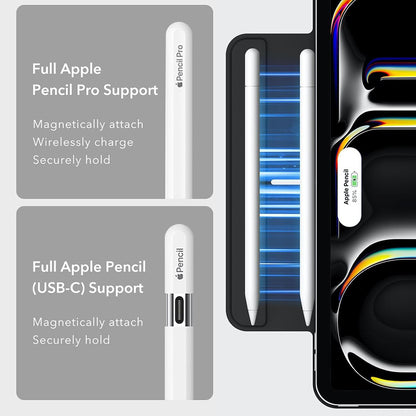 Funda para Apple iPad Pro 13 (2024), ESR, Rebound, Negra