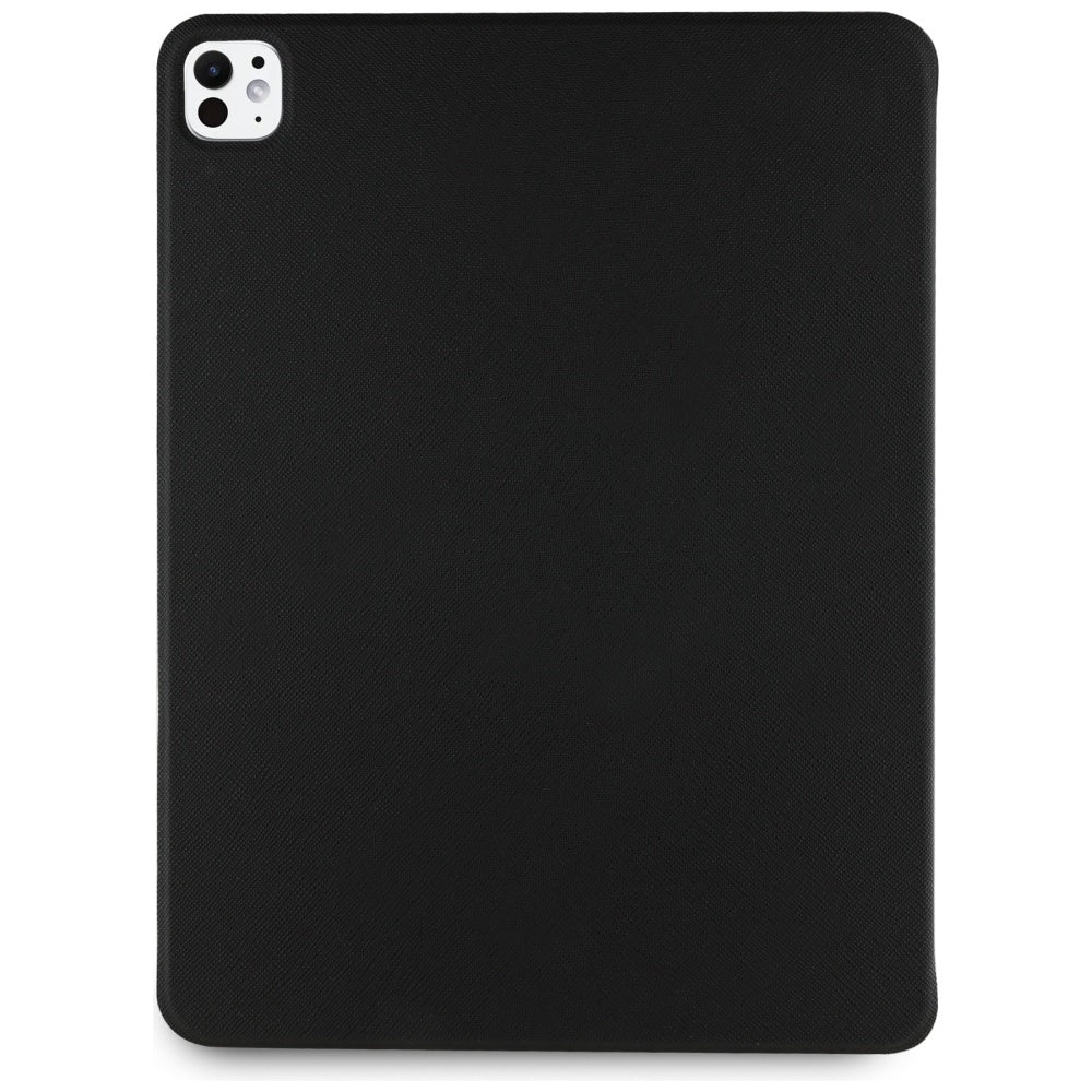 Funda para Apple iPad Pro 13 (2024), Karl Lagerfeld, Saffiano Karl & Choupette, Negra.