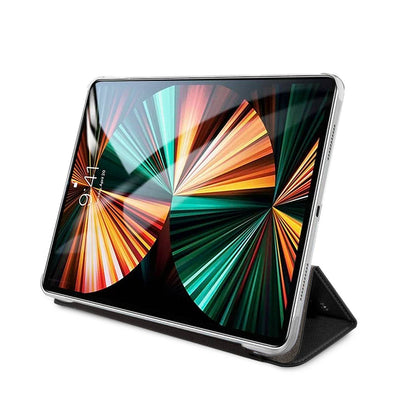 Funda para Apple iPad Pro 13 (2024), Karl Lagerfeld, Saffiano Karl & Choupette, Negra.