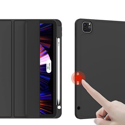 Funda para Apple iPad Pro 13 (2024), Techsuit, Flex Trifold, Negra