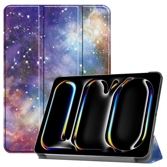 Funda para Apple iPad Pro 13 (2024), Techsuit, FoldPro Galaxy, Multicolor
