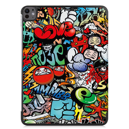 Funda para Apple iPad Pro 13 (2024), Techsuit, FoldPro Urban Vibe, Multicolor