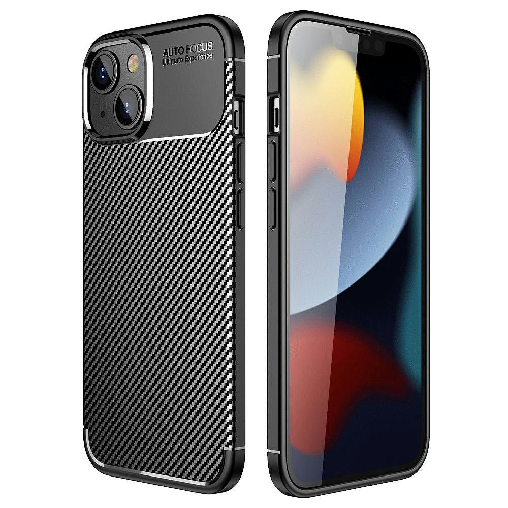 Funda para Apple iPhone 13 Pro, OEM, Carbon Enviro, Negro 