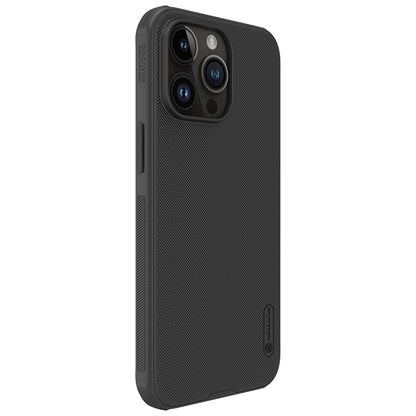 Funda para Apple iPhone 15 Pro Max, Nillkin, Super Frosted Shield Pro, Negro