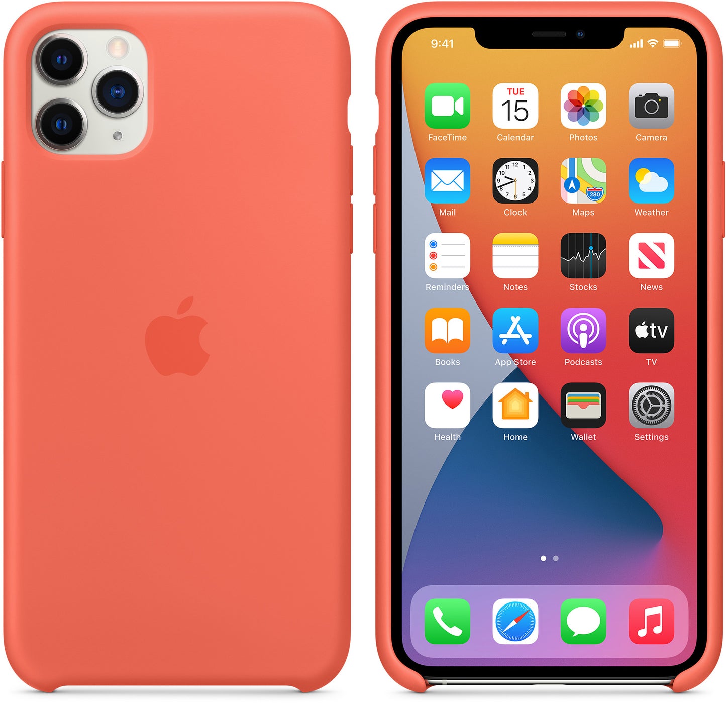 Funda para Apple iPhone 11 Pro Max, Naranja MX022ZE/A 