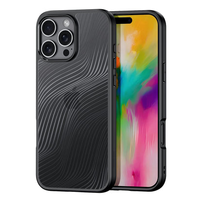 Funda para Apple iPhone 16 Pro Max, DUX DUCIS, Aimo, Negro 