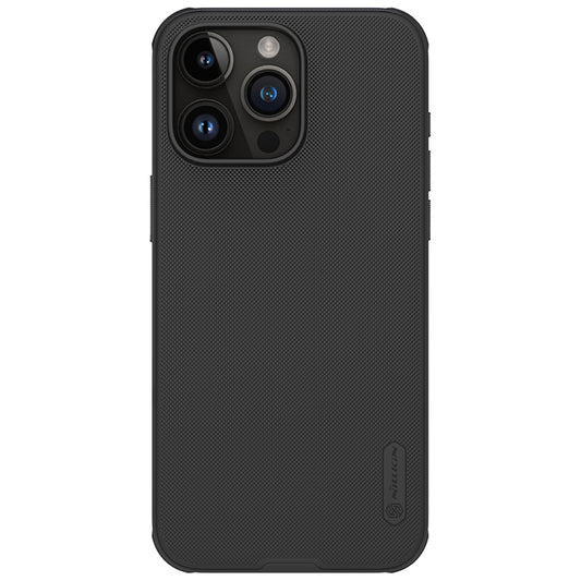 Funda para Apple iPhone 16 Pro, Nillkin, Super Frosted Shield Pro, Negro 