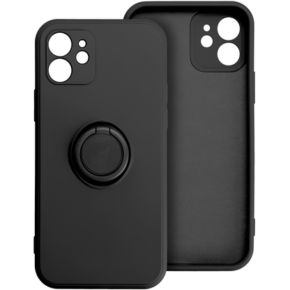 Funda para Apple iPhone 16 Plus, OEM, Anillo de Silicona, Negra