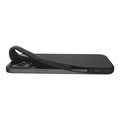 Funda para Apple iPhone 16, Spigen, Liquid Air Matte, Negro ACS08194 