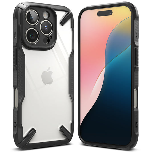 Funda para Apple iPhone 16 Pro, Ringke, Fusion X, Negro 