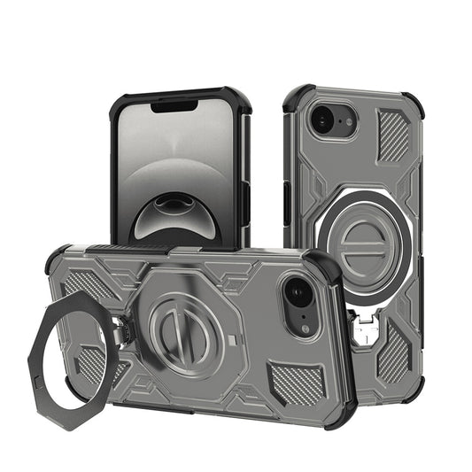 Case for Apple iPhone 17e / 16e, Techsuit, Carbon Shield Pro, Smoke