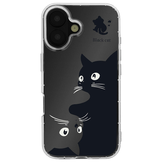 Funda para Apple iPhone 17, OEM, Ultra Trendy Cat, Negra