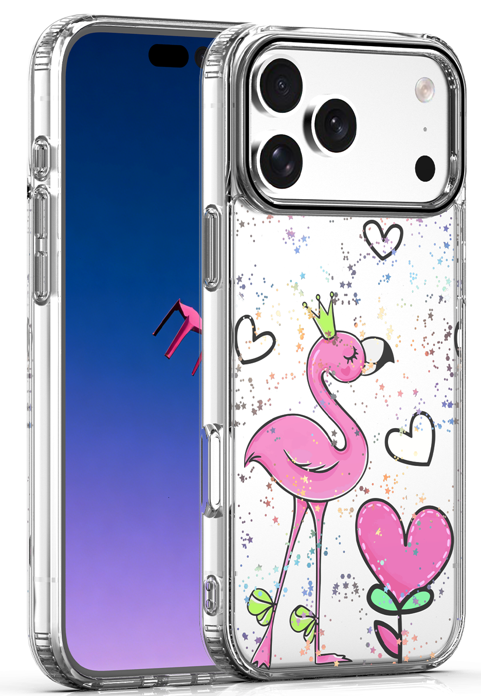 Funda para Apple iPhone 17 Pro Max, OEM, Ultra Trendy Love 2, Multicolor