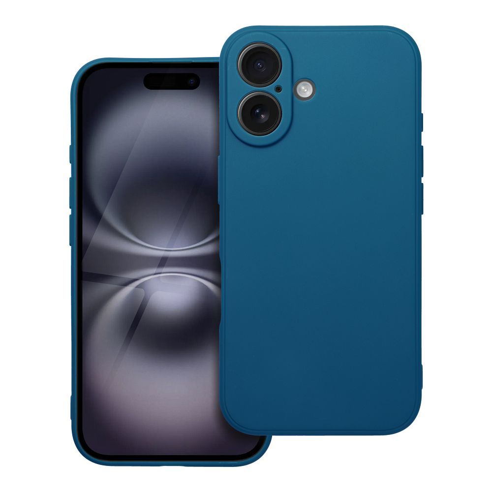 Funda para Apple iPhone 16, OEM, Mate, Azul