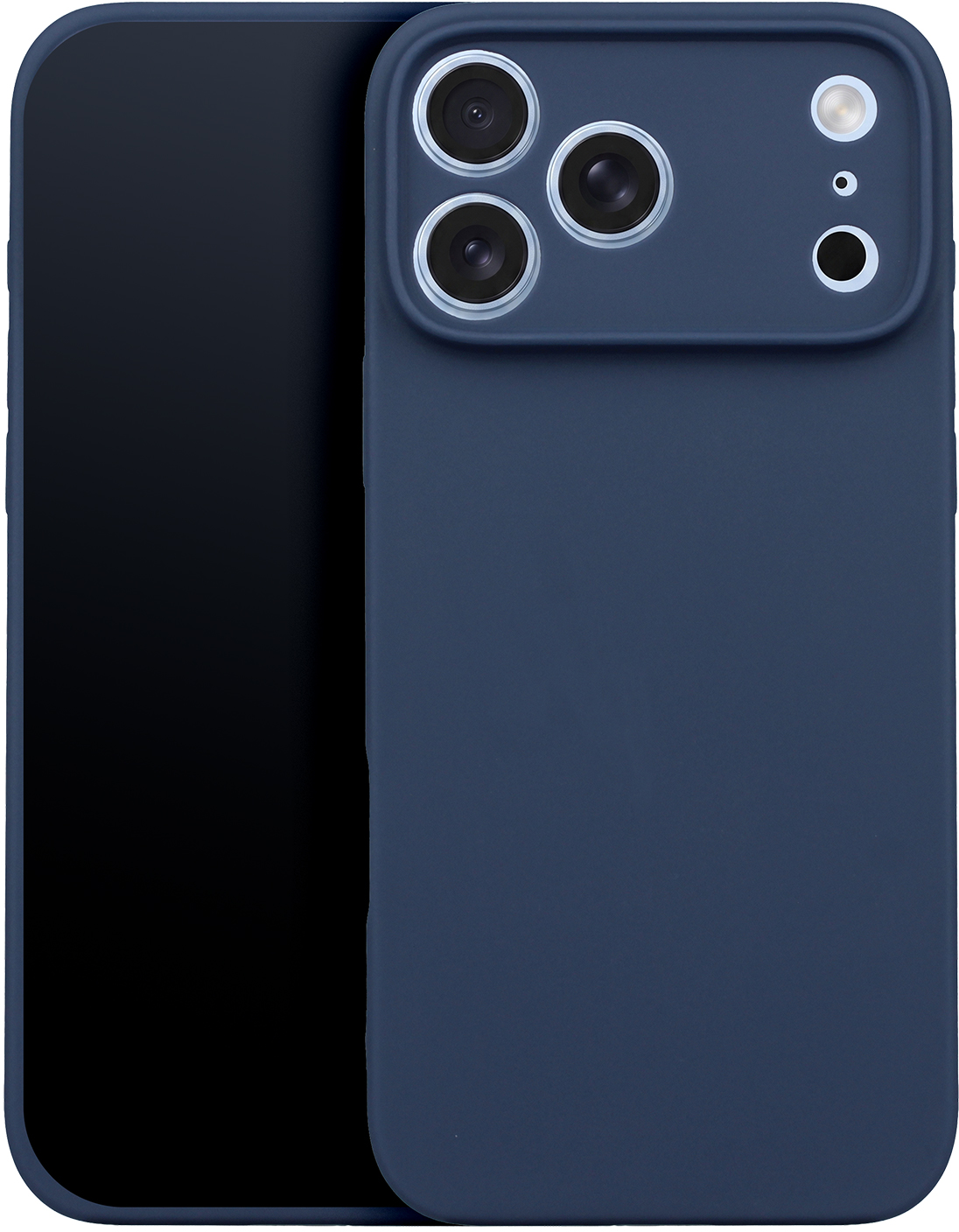 Funda para Apple iPhone 18 Pro Max / 17 Pro Max, OEM, Silicona, Azul Oscuro