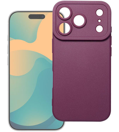Funda para Apple iPhone 18 Pro Max / 17 Pro Max, OEM, Matt 2.0, color vino