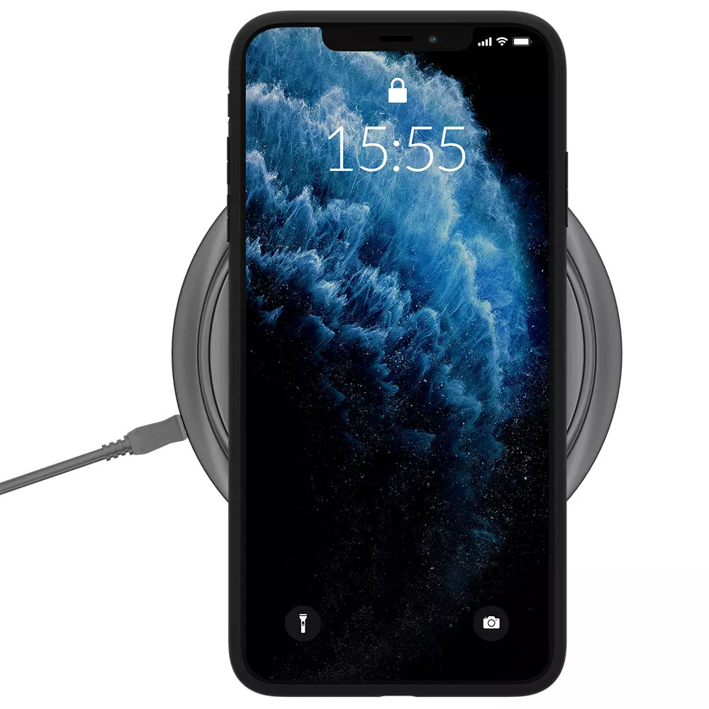 Funda para Apple iPhone 11, 3MK, Negra Mate