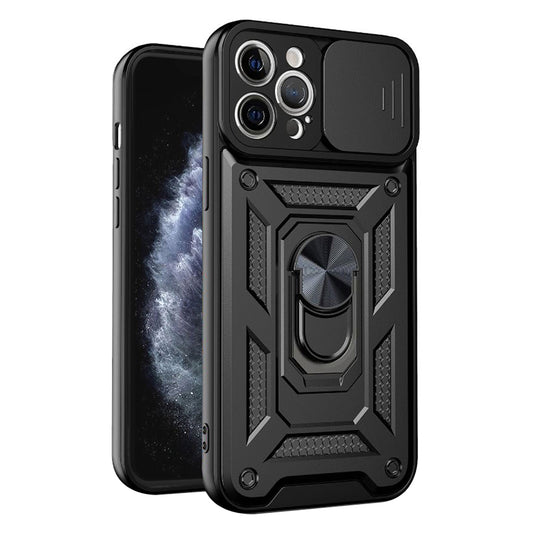 Funda para Apple iPhone 11 Pro Max, Techsuit, CamShield, Negra