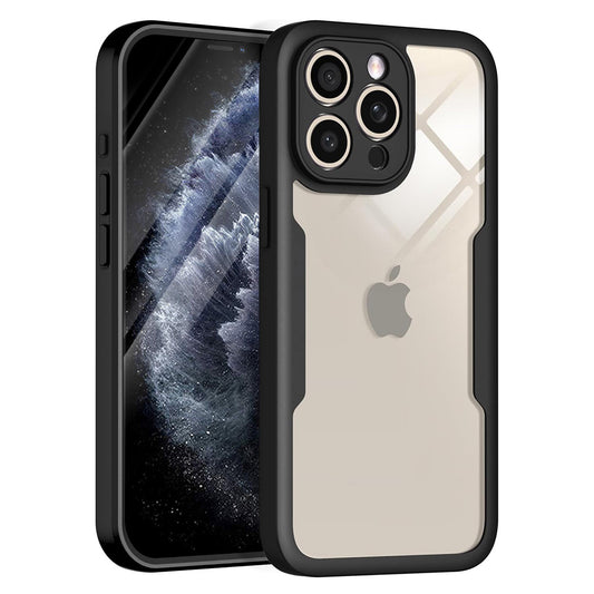 Funda para Apple iPhone 11 Pro Max, Techsuit, ColorVerse 360, Negra