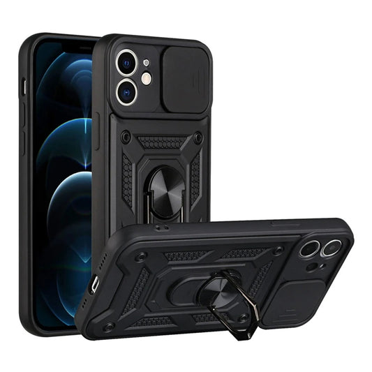 Funda para Apple iPhone 11, Techsuit, CamShield, Negra
