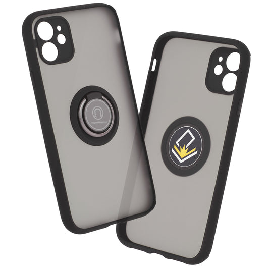 Funda para Apple iPhone 11, Techsuit, Glinth, Negra