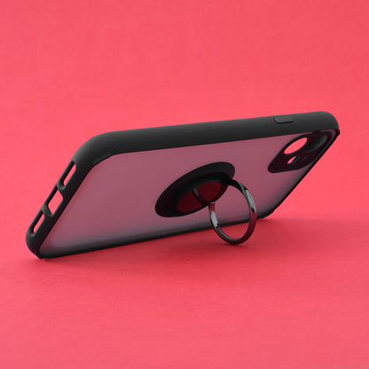 Funda para Apple iPhone 11, Techsuit, Glinth, Negra