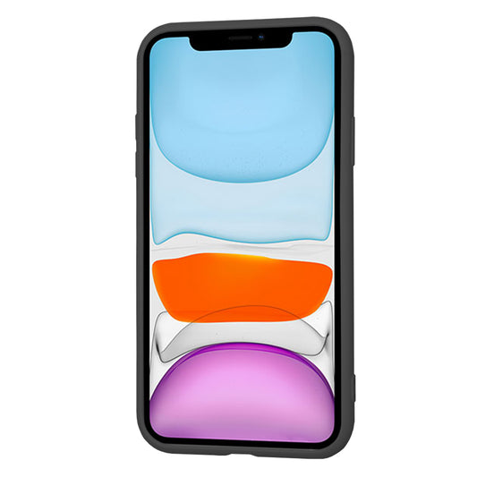 Funda para Apple iPhone 11, Techsuit, SoftFlex, Negra