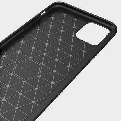 Funda para Apple iPhone 12 mini, Techsuit, Carbono, Negra
